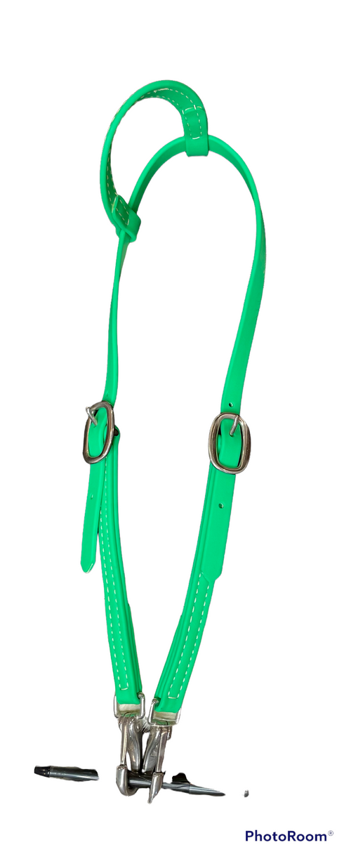 Berlin Leather Biothane Single Ear Headstall